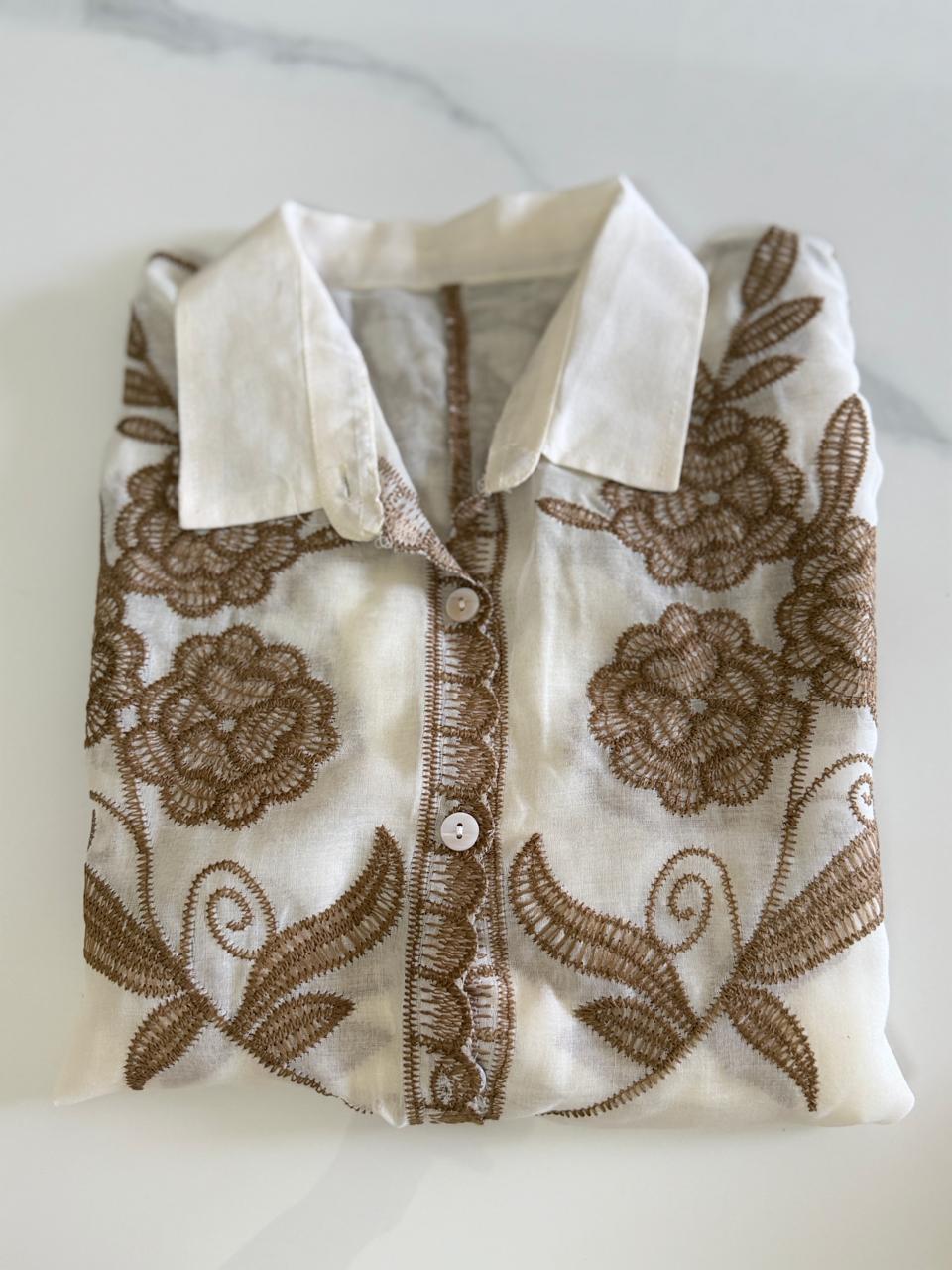 Embroidered Cotton shirts