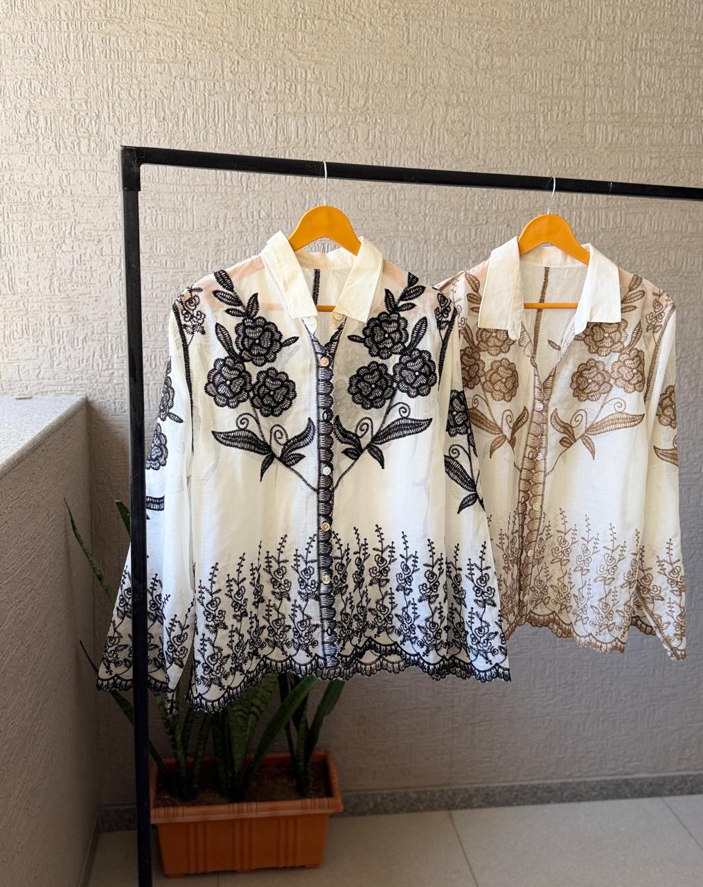 Embroidered Cotton shirts